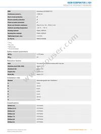 IQ08-02BPSKT0S Datasheet Page 3
