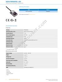 IQ20-07BPSDP0S Datasheet Page 2