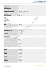 IQ20-07BPSDP0S Datasheet Page 3