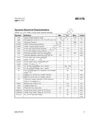 IR1176STR Datasheet Page 3