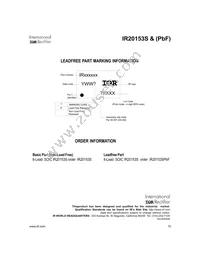 IR20153STRPBF Datasheet Page 15