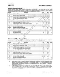 IR21141SSPBF Datasheet Page 2