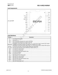 IR21141SSPBF Datasheet Page 9