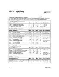 IR21571SPBF Datasheet Page 4