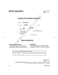 IR21571SPBF Datasheet Page 18