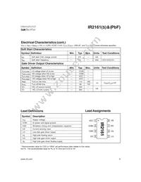 IR2161SPBF Datasheet Page 5