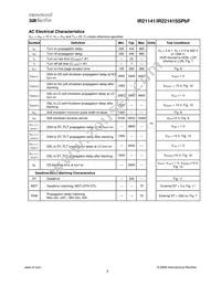 IR22141SSTRPBF Datasheet Page 5