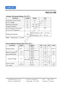 IR25-21C/TR8 Datasheet Page 3