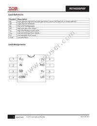 IR25602SPBF Datasheet Page 6