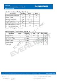 IR26-21C/L110/TR8 Datasheet Page 3