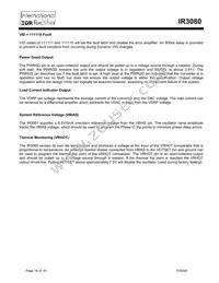 IR3080M Datasheet Page 18