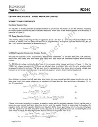 IR3080M Datasheet Page 20