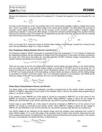 IR3080M Datasheet Page 23