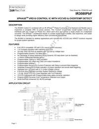 IR3080MPBF Datasheet Cover