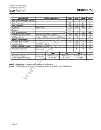 IR3080MPBF Datasheet Page 5