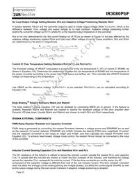 IR3080MPBF Datasheet Page 22