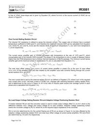 IR3081M Datasheet Page 19