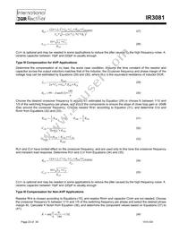 IR3081M Datasheet Page 23