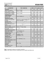 IR3081MTRPBF Datasheet Page 4