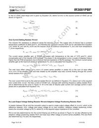 IR3081MTRPBF Datasheet Page 19