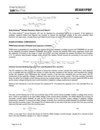 IR3081MTRPBF Datasheet Page 20