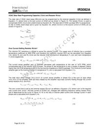 IR3082AMTRPBF Datasheet Page 20