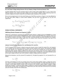 IR3082MTRPBF Datasheet Page 21