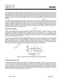 IR3084MTRPBF Datasheet Page 11