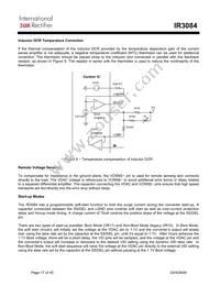 IR3084MTRPBF Datasheet Page 17