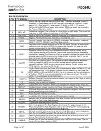 IR3084UMPBF Datasheet Page 8