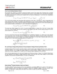 IR3086AMPBF Datasheet Page 15