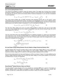 IR3087M Datasheet Page 16