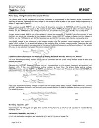 IR3087M Datasheet Page 18