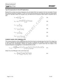 IR3087M Datasheet Page 21