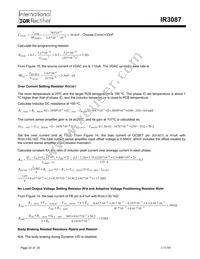 IR3087M Datasheet Page 23