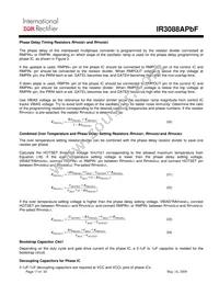 IR3088AMPBF Datasheet Page 17