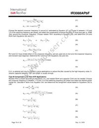 IR3088AMPBF Datasheet Page 19