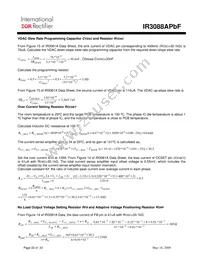 IR3088AMPBF Datasheet Page 22