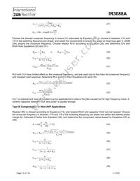 IR3088AMTR Datasheet Page 19