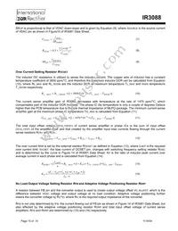 IR3088MTRPBF Datasheet Page 15