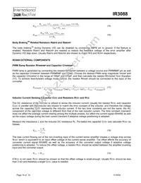 IR3088MTRPBF Datasheet Page 16