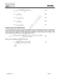 IR3088MTRPBF Datasheet Page 20