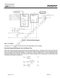 IR3092MTRPBF Datasheet Page 16