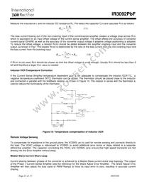 IR3092MTRPBF Datasheet Page 23