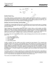 IR3093MTRPBF Datasheet Page 20