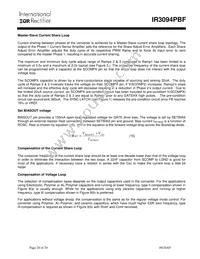 IR3094MPBF Datasheet Page 20