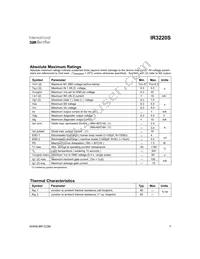 IR3220S Datasheet Page 7