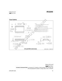 IR3220S Datasheet Page 15