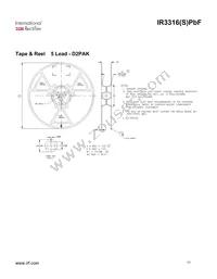 IR3316STRLPBF Datasheet Page 11