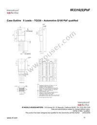 IR3316STRLPBF Datasheet Page 12